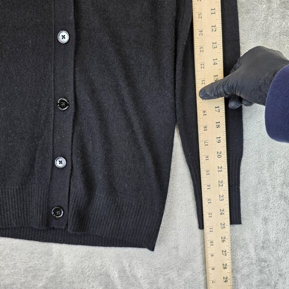 C by Bloomingdale's Sweater Womens XS Cashmere V Neck Cardigan New - Picture 5 of 9